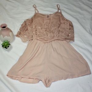 Mossimo Pink Romper